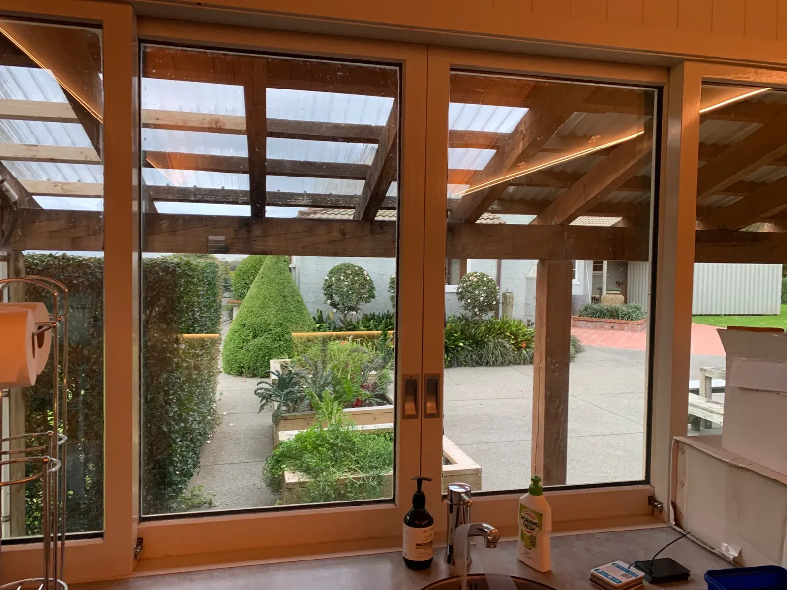 Before - Serene kitchen window