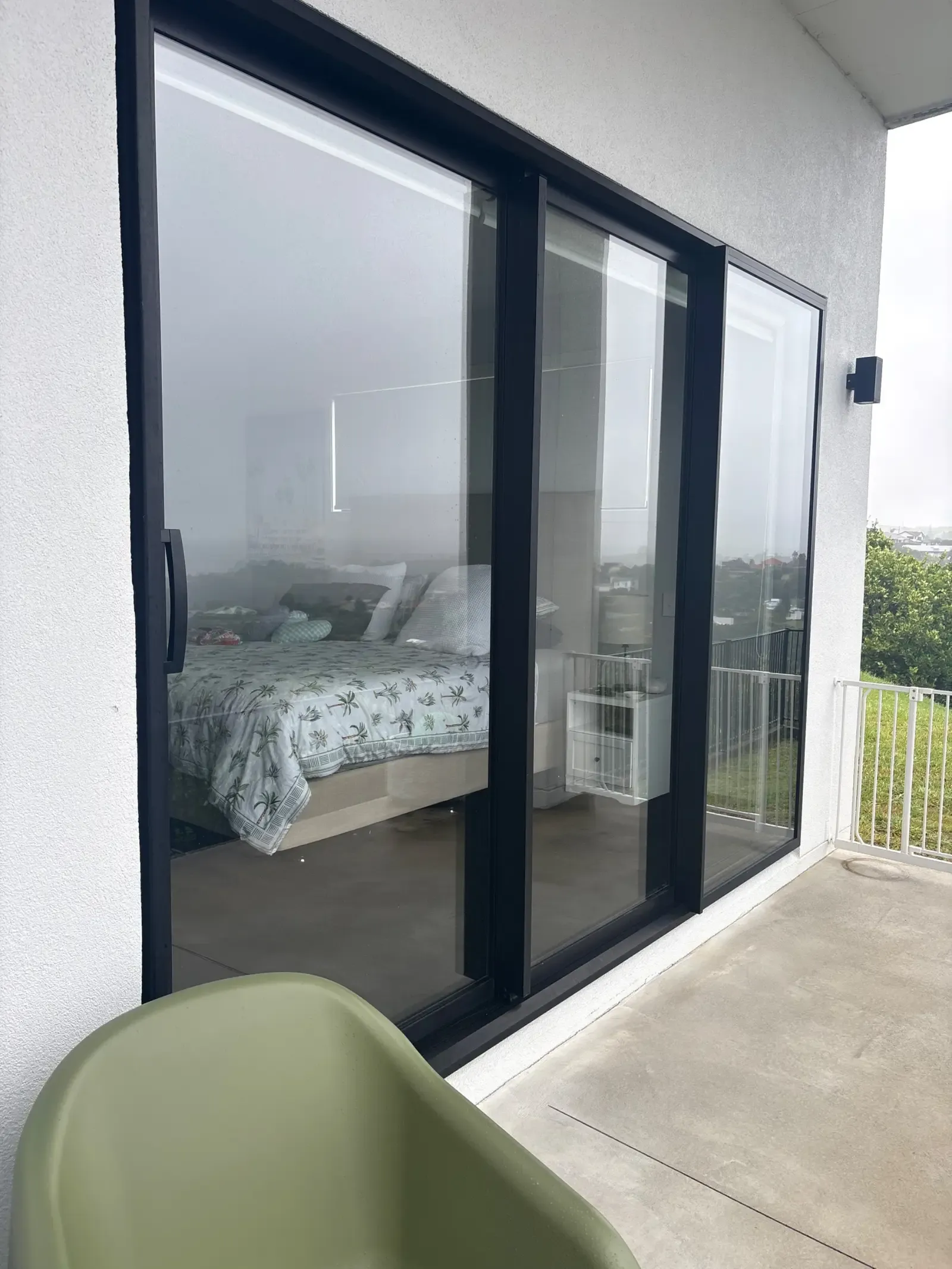 Before - Wall Screen bedroom slider