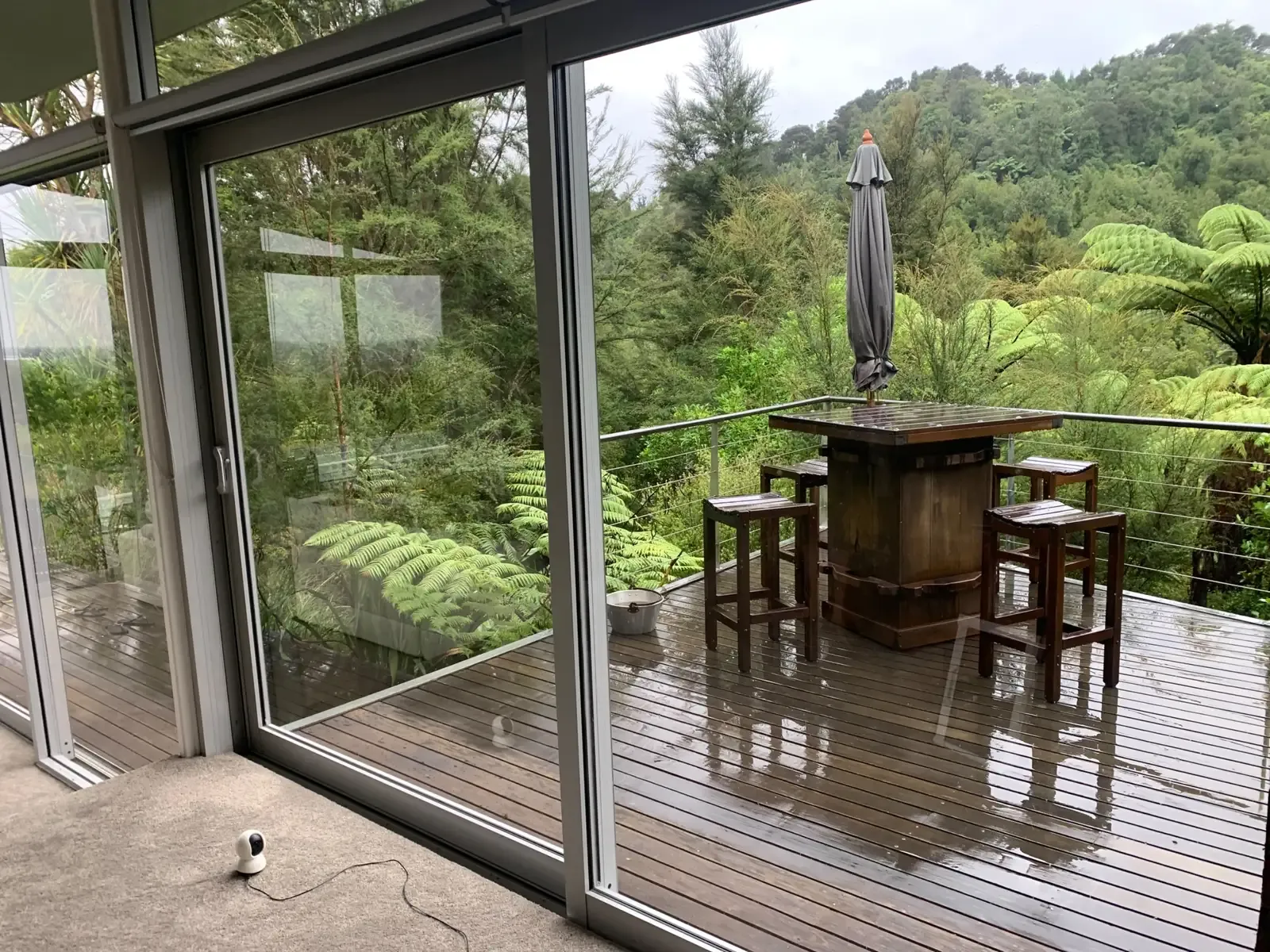 Before - Wall Screen sliding door